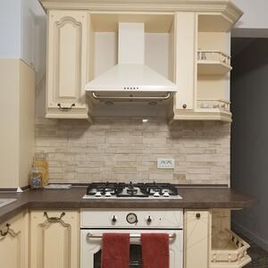 Klassischer polierter Travertin 3D-Wandmosaik