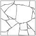 Rostbraune polygonale Schieferplatten - Naturstein für Pflastersteine, Gartentreppen, Wege (1 qm = 3-5 Stück,)