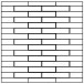 Catania Creme Marmor gemeißelt Linie 10 x 30 x 1,5 cm
