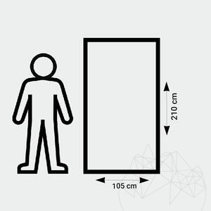Transluzenter flexibler Schiefer SKIN 2mm - Indischer Herbst, 210 x 105 cm | Raumbeleuchtung, Innen & Außen