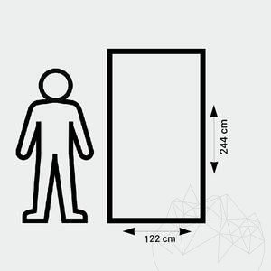 Flexibler Schiefer SKIN MicroStone 1mm - Kupfer, 244 x 122 cm | Ultraflexibler Stein für Wände, Möbel, Verkleidungen