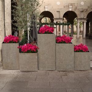 Planter Fioriera - Sinterized Stone, 100X50X2XH50