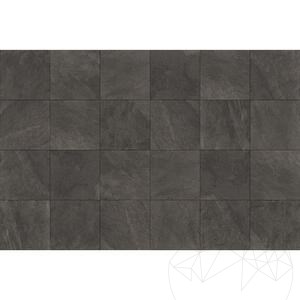 L'ALTRA PIETRA Museo Ardesia Nera 60 x 60 x 2 cm, R11 (Non-Slip) - Economy