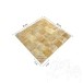Honig Onyx Polierte Pyramide Mosaik 5 x 5 cm