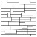 Sparta Kalkstein Wandverkleidungsplatte 15 x 60 cm