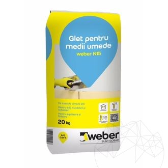 Weber N15 20Kg - Superweißer Ausgleichsputz auf Zementbasis
