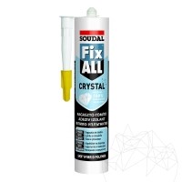 Soudal FIX ALL CRYSTAL - SKIN Flexibler Schieferkleber 290 ml (Transparent)