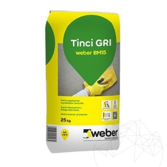 Weber BM15 25 Kg - Feiner grauer Wandputz