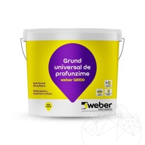 Weber GR100 5 Kg - Universelle Grundierung für Wand und Boden