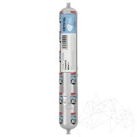 Soudal FIX ALL Crystal (transparent) - SKIN Flexibler Schieferkleber 600 ml