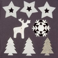 Weihnachtsdekoration für Zuhause - 15-teiliges Set
