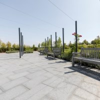 Padang dunkel geflammter Granit 60 x 30 x 1,5 cm