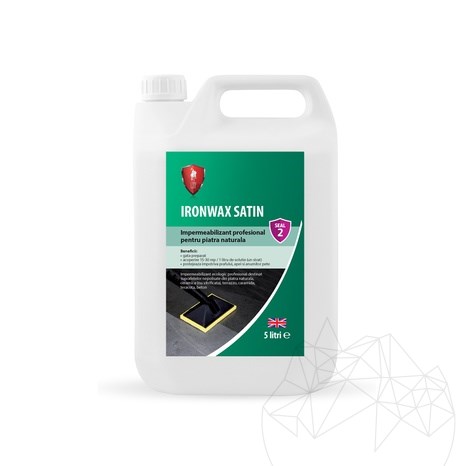 LTP Profesional Ironwax Satin, Selbstglänzende, satinierte, filmbildende Acryl-Versiegelung (nur für den Innenbereich), 5 L