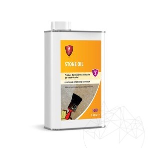 LTP Profesional Stone Oil, Leistungsstarke ölbasierte Natursteinversiegelung (ideal für poröse Oberflächen), 1 L