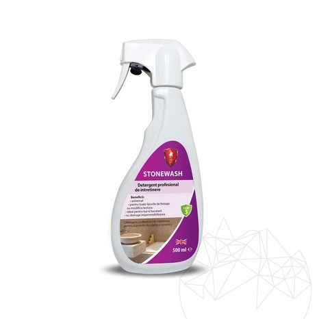 LTP Profesional Stone Wash, Natursteinreiniger für Küche und Bad (reinigt und pflegt), 500 ml