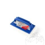 LTP Profesional White Emulsifying Pad mit Griff - Schleifmittel für empfindliche Oberflächen (entfernt Schmutz, Kleber, Fugen)
