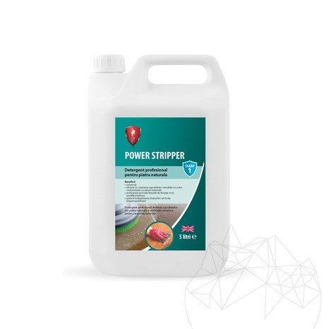 LTP Profesional Power Stripper, Allzweck-Abbeizmittel für Stein, Keramik, Beton, Ziegel, Verbundwerkstoffe, 5 L