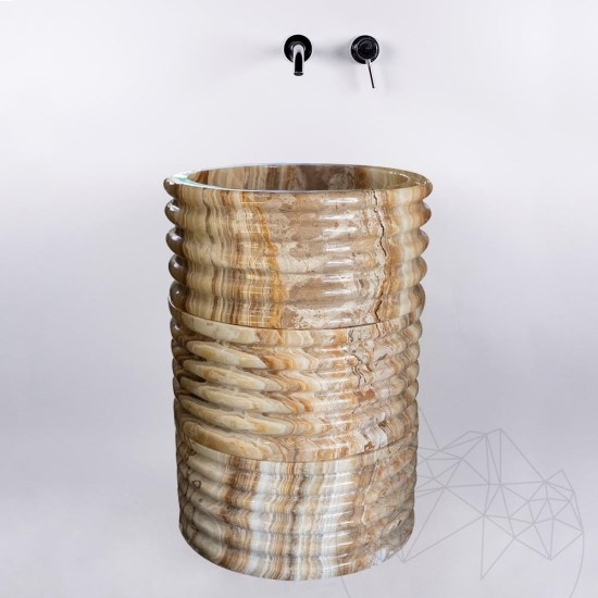 Waschbecken für das Badezimmer - Tao Onyx 42 x 68 cm