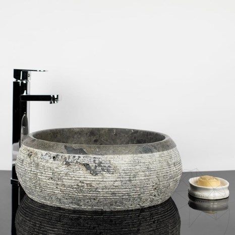 Handwaschbecken Matia Marmor Ceppo Grey RS-24
