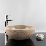 Handwaschbecken Matia Marmor Light Emperador RS-5