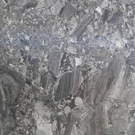 Grigio Superiore Kreuzschliff Polierte Marmorplatte 2 cm