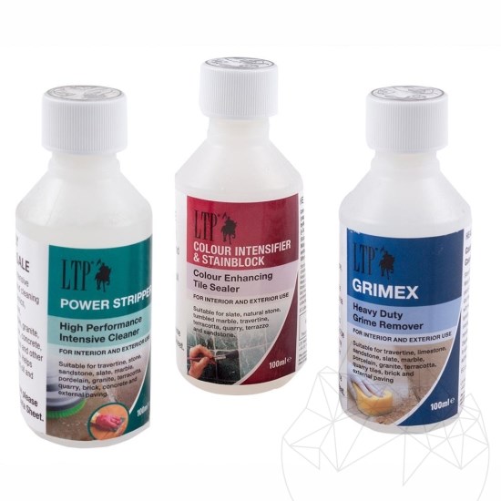 Muster-LTP Grimex Spray 500ml - Professioneller Schmutz- und Fleckenentferner für Naturstein (Wachs, Fett, Öl, Schmutz)