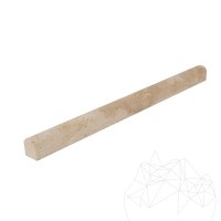 Klassische Travertin-Leiste M1, 2 x 2 x 30,5 cm