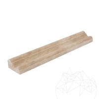 Klassischer Travertin M17 Leiste 2.5 x 5 x 30.5 cm
