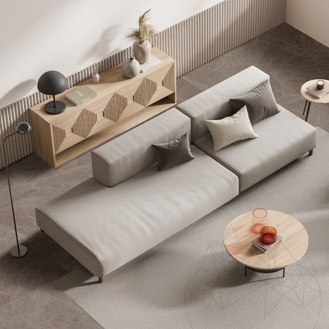 Heller polierter Marmor Emperador 60 x 30 x 2 cm