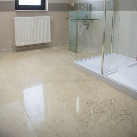 Sunny Dream Polierter Kalkstein 60 x 30 x 2 cm