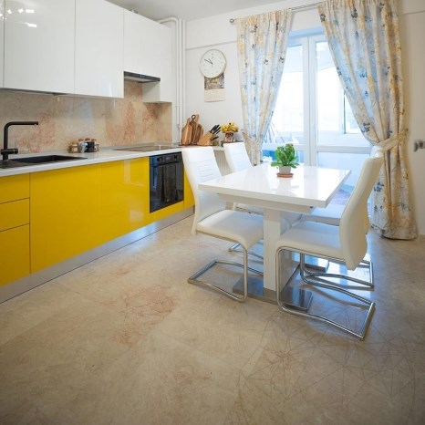 Rosalina Polierter Marmor 60 x 60 x 2 cm