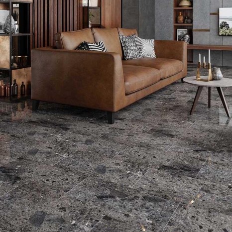 Ceppo Grau Polierter Marmor 61 x 30,5 x 1,2 cm