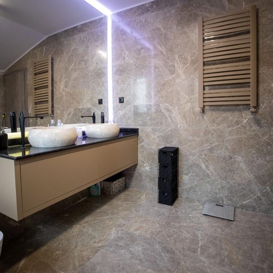 Armani Emperador Marmor poliert 60 x 30 x 2 cm