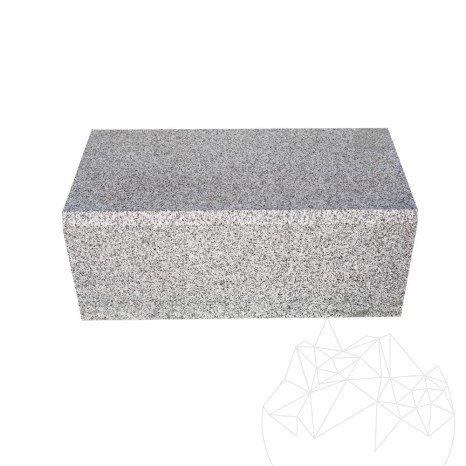 Bianco Sardo Granit Bordsteinkante (Fase 1L) 20 x 25 x 50 cm