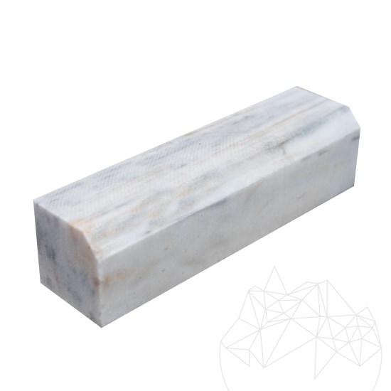 Kavala Marmor Randstein 10 x 10 cm x FL (3 cm Fase 1L)