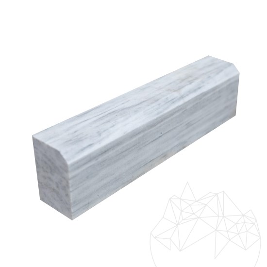 Kavala Marmor Bordstein 10 x 15 cm x FL (3 cm Fase 1L)