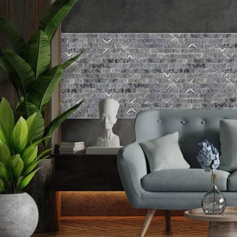 Verblender Marmor Pietra Grey Gespalten 20 x 5 x 2 cm