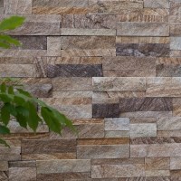 Rovere Beige Sandstein Wandverkleidungsplatte 15 x 60 cm
