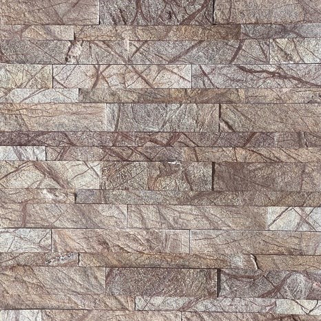 Flexibles Marmor SKIN Paneel 3D Express - Regenwald Braun, 60x15 cm, selbstklebend 3M für Innenverkleidung Möbel