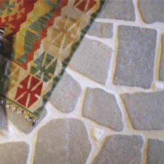 Kavala Polygonal getrommelter Schiefer - Terrassenfliesenplatten