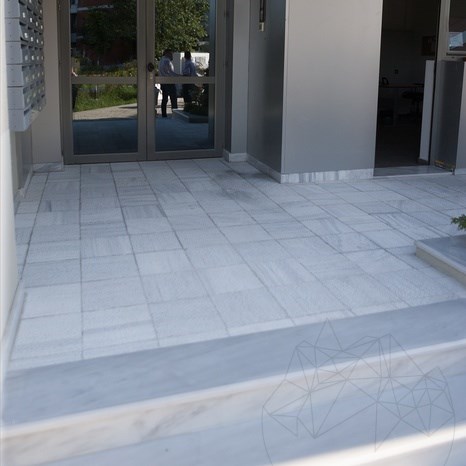 Kavala Polierter Marmor Stufe 120 x 33 x 3 cm