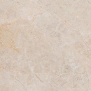 Crema Royal Gebürsteter Marmor Stufe (abgeschrägt 1L) 120 x 33 x 3 cm