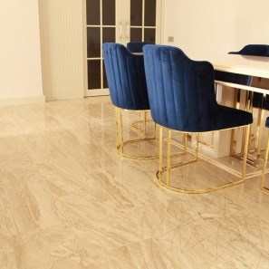 Travertinfliesen Striato Beige Matt 61 x 30.5 x 1.2 cm