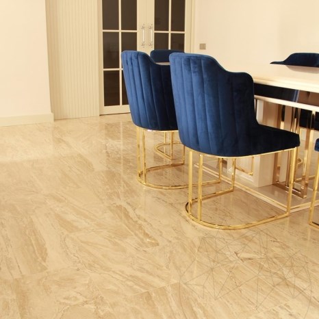 Travertinfliesen Striato Beige Matt 61 x 30.5 x 1.2 cm