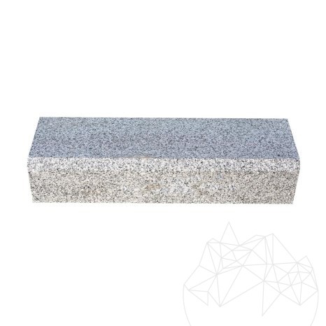 Bianco Sardo Granit Bordsteinkante (Fase 1L) 10 x 15 x 50 cm
