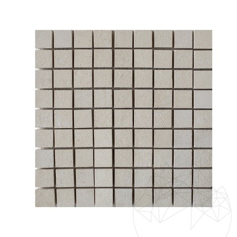 Kalkstein Limra Gebürstetes Mosaik 2,3 x 2,3 cm