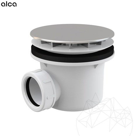 Duschwanne Siphon Alca Plast, chromatiert