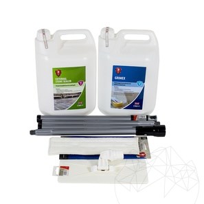 UVPROTECT Kit LTP - schützt Fassaden und Zäune vor Sonnenlicht