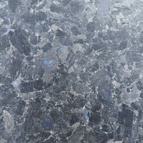 Extra blauer Labradorit mit Lederfinish, 60 x 30 x 2 cm