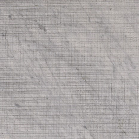 Carrara White Antique Design Platte 2CM